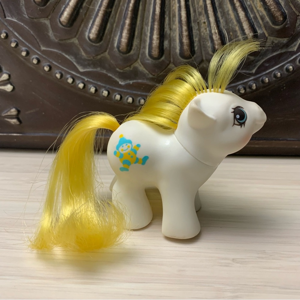 Vintage My Little Pony Baby Newborn Pegasus Pony Big Top